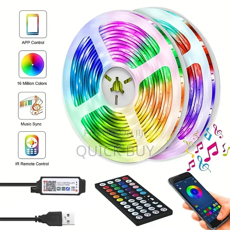 10 Metres App Controlled Led Strip Light