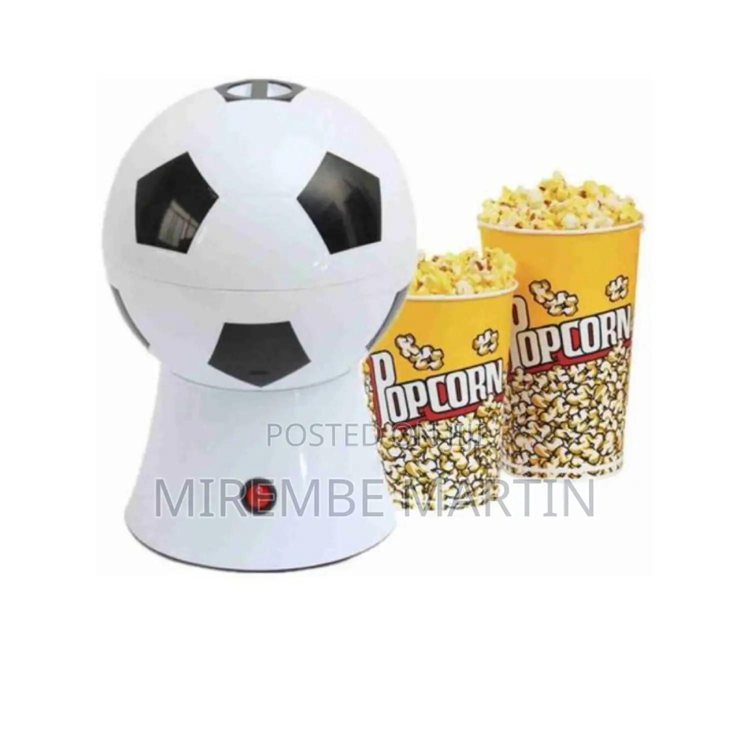 Football Shaped Popcorn Maker Machine.