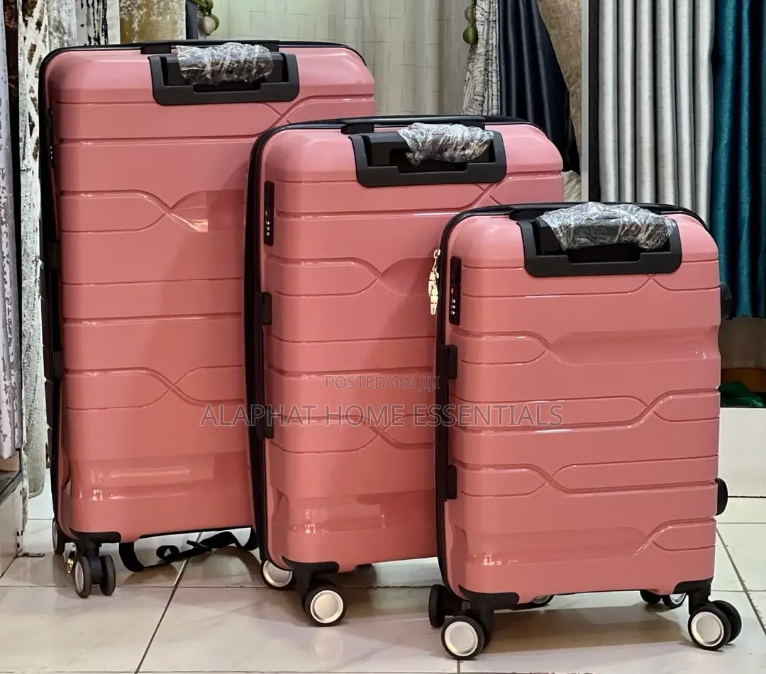 The 3 Piece Rubber ( Unbreakable Suitcases)