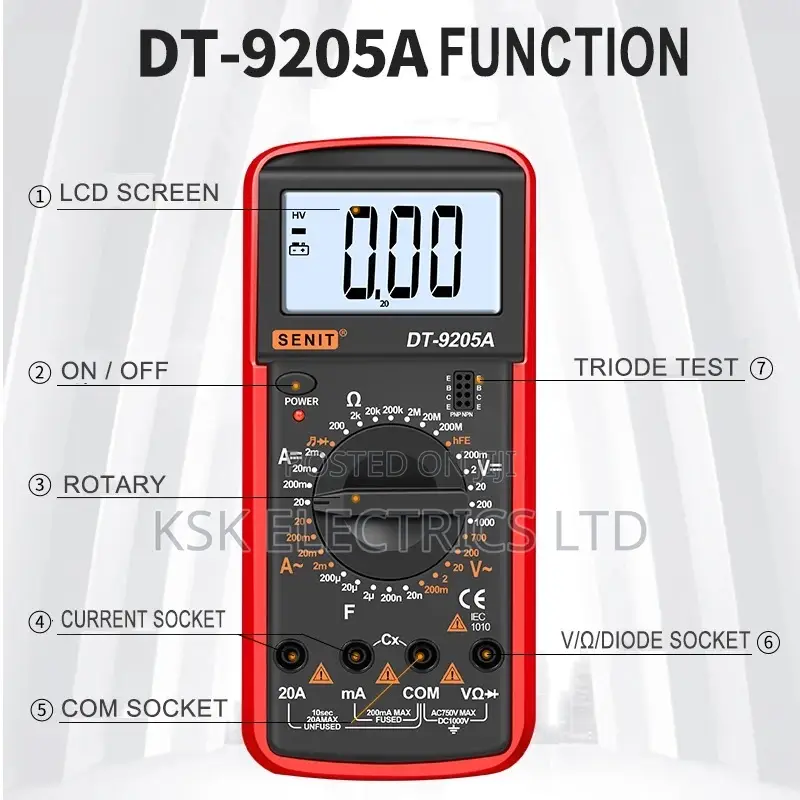 Digital Multimeter - SD9205A