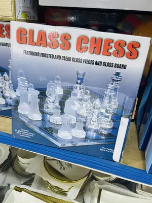 Glass Chess Kit Box