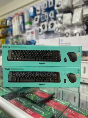 Logitech MK 220 Wireless Keyboard Mouse Combo Original