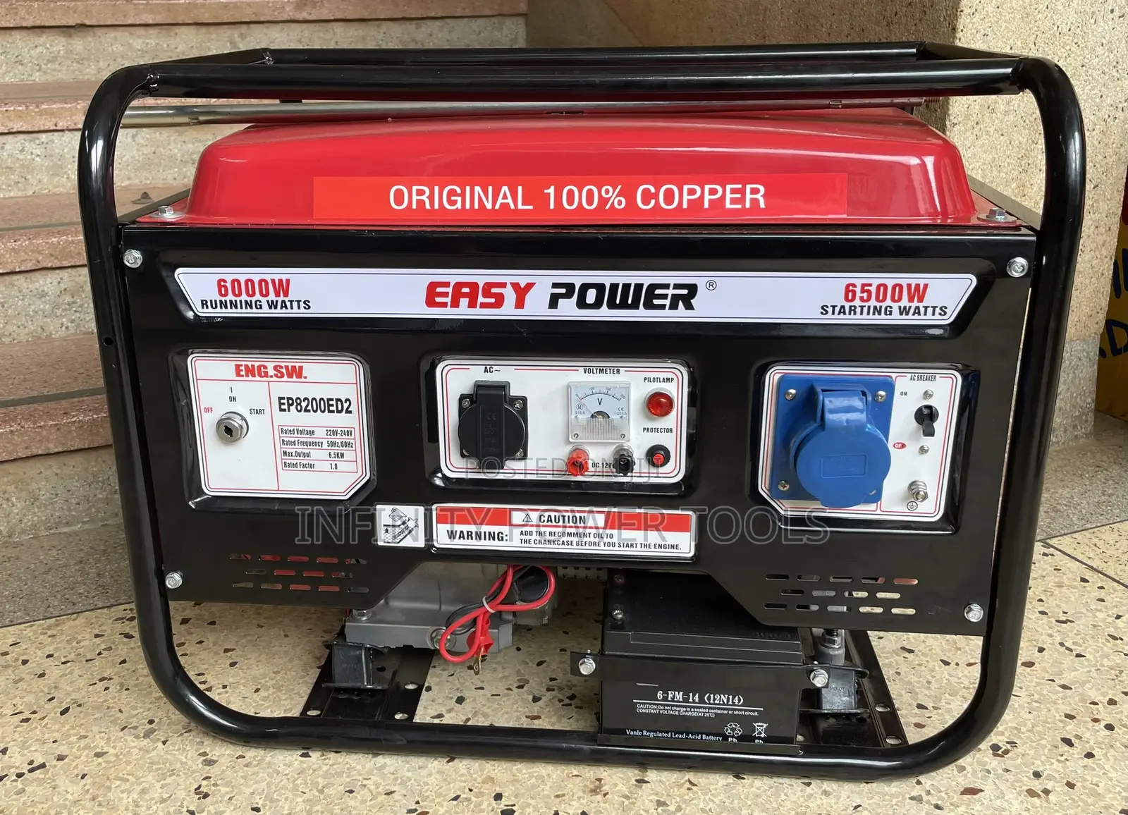 Gasoline Generator Easy Power EP8200ED2