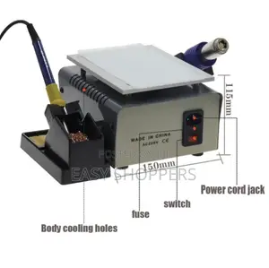 3 in 1 Kada 9803d+ Blower, Separator and Soldering Gun