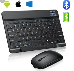 Rechargeable - Bluetooth Keyboard and Mouse Kit for All