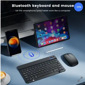 Rechargeable - Bluetooth Keyboard and Mouse Kit for All