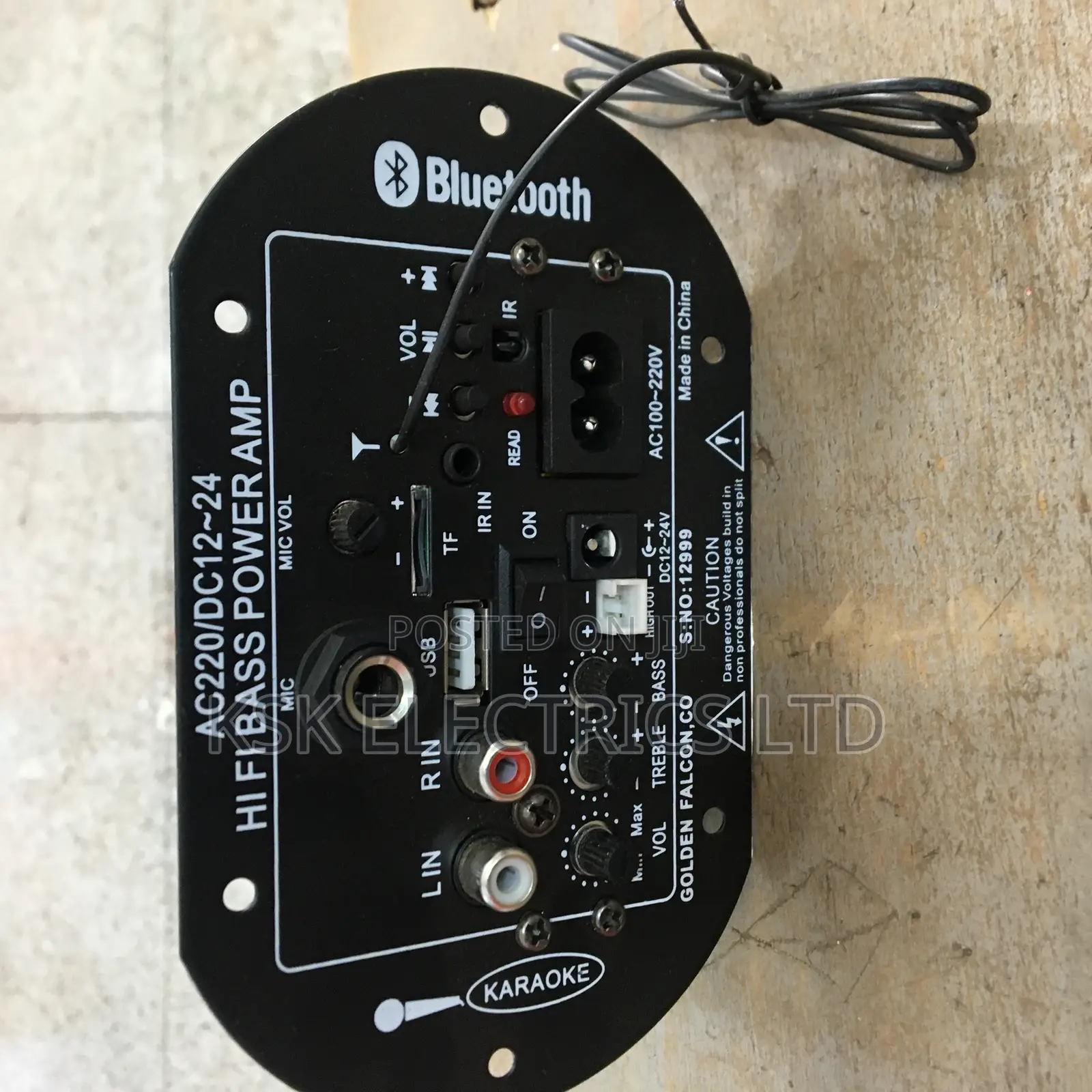 Ac220/Dc12~24 Hi Fi Bass Power Amp