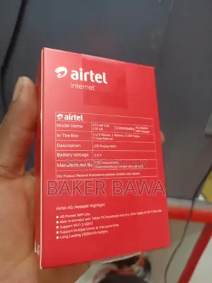 Unlocked Mifi Airtel 4G ZTE