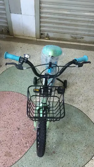 Children's Bicycle,Training Wheels and Basket,3-12yrs