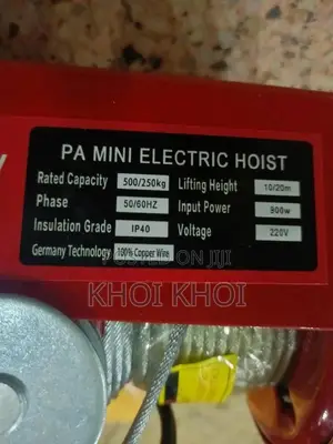 Electric Hoist 500kg