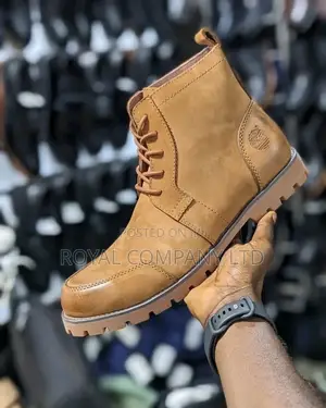 Timberland Dark Brown Boots Pure Leather