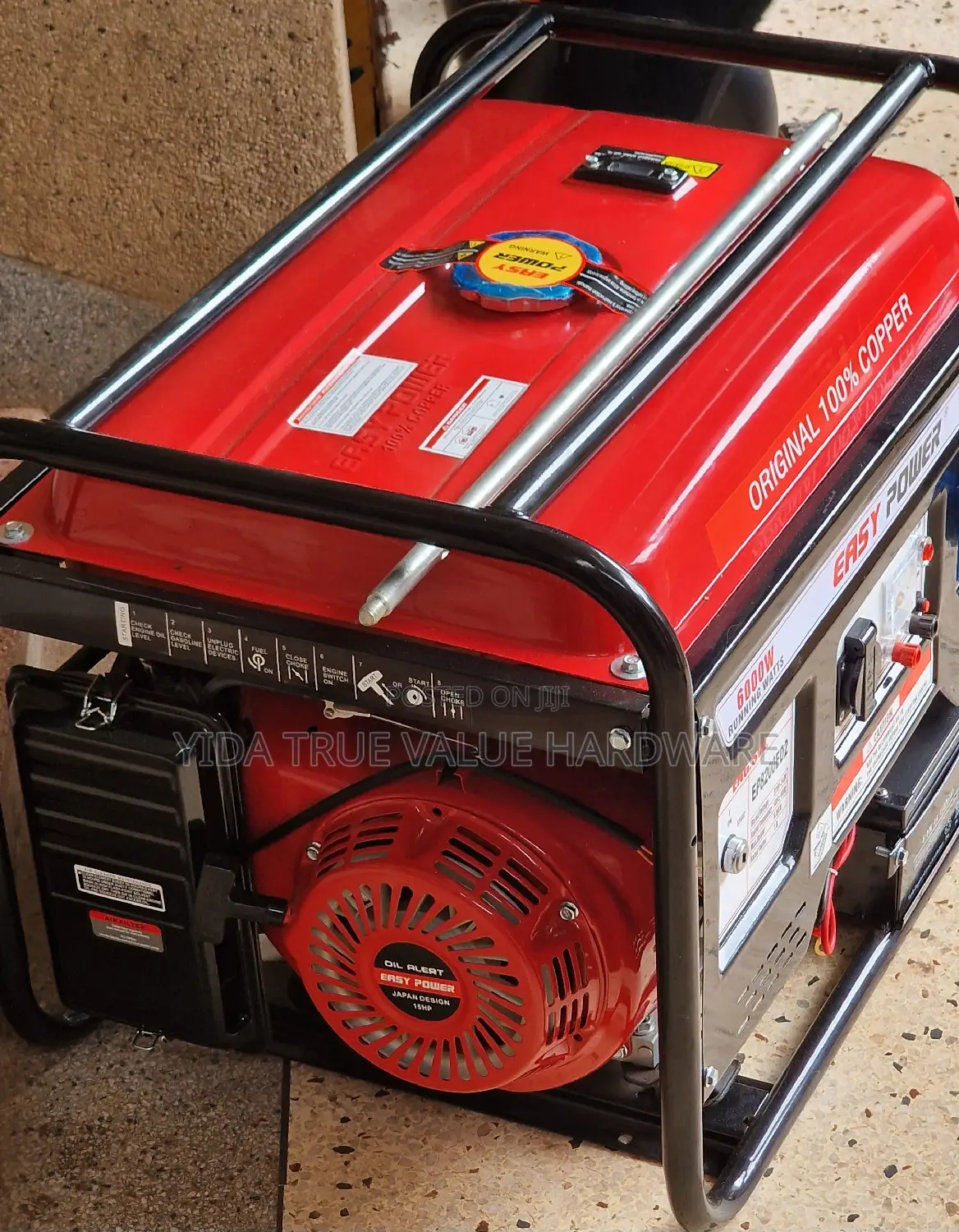 Generator Easy Power 6.5kva 100 % Copper