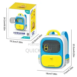 Face Recognition Musical Money Safe Kids Piggy Savings
