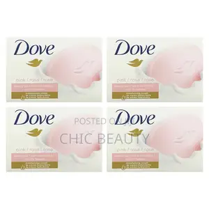 Dove, Beauty Bar Soap With Deep Moisture Pink 106g Authentic