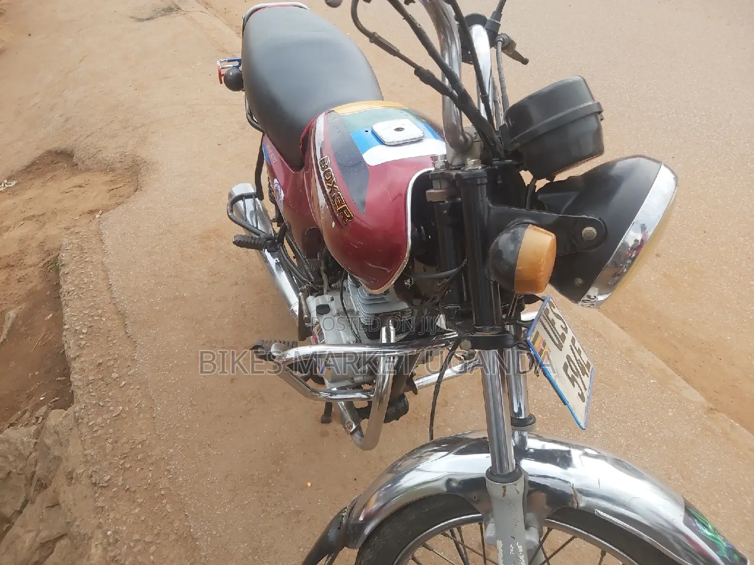 Bajaj Boxer 2018 Red