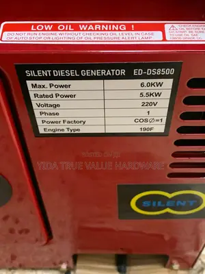 Silent Diesel Generator ED-DS 8500