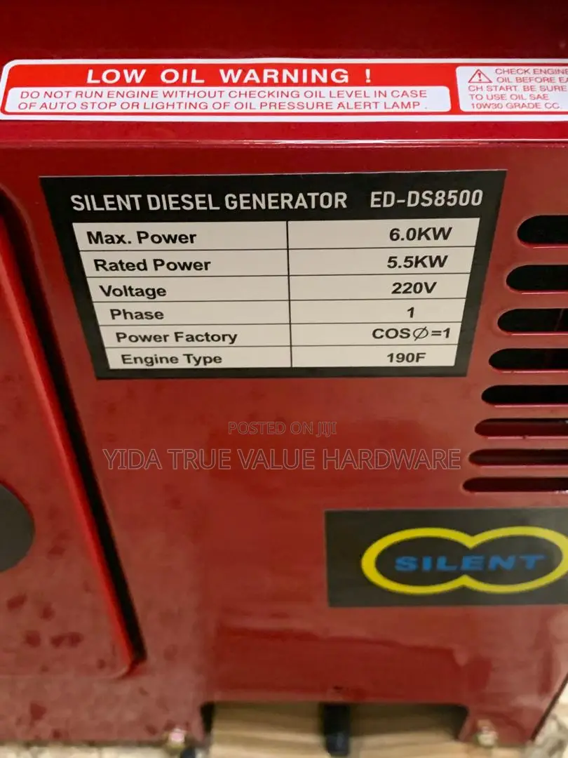 Silent Diesel Generator ED-DS 8500