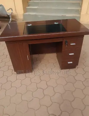 Three Drawer Executive Office Desk.