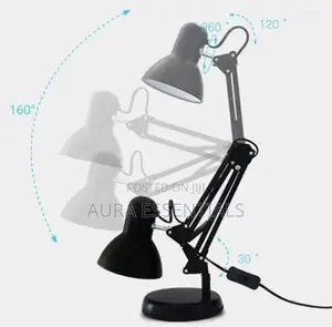 Flexible Swing Arm Clip on Desk Reading Lamp