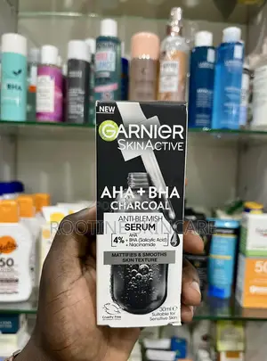 Garnier AHA + BHA Charcoal Anti Acne Blemish Control Serum