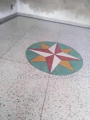 Clear Terrazo Flooring