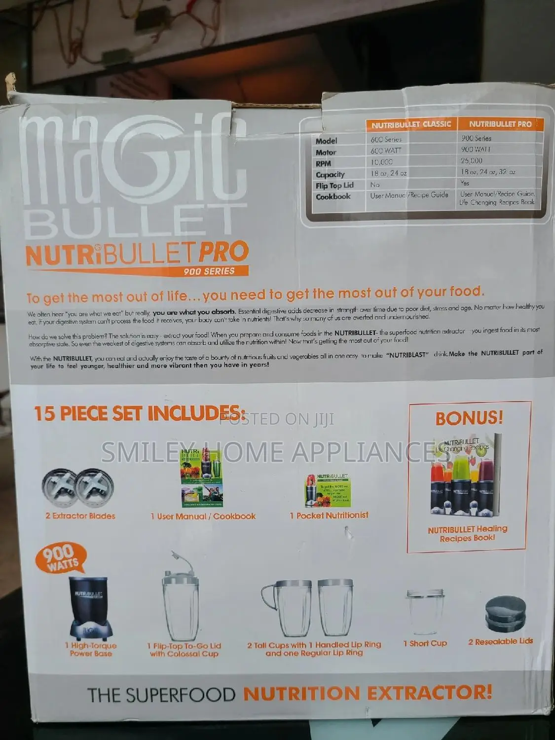 Smoothie 4 in 1 Nutribullet Blender