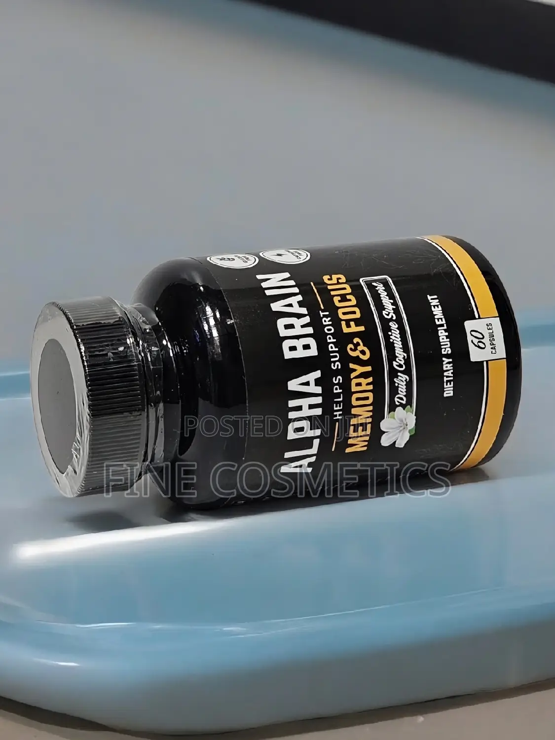 ALPHA BRAIN BOOSTER Memory Loss + Mental Focus Support Pills