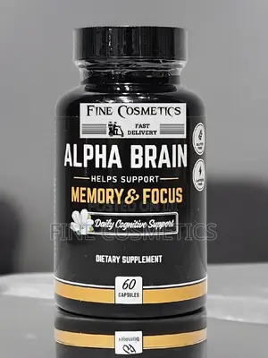ALPHA BRAIN BOOSTER Memory Loss + Mental Focus Support Pills