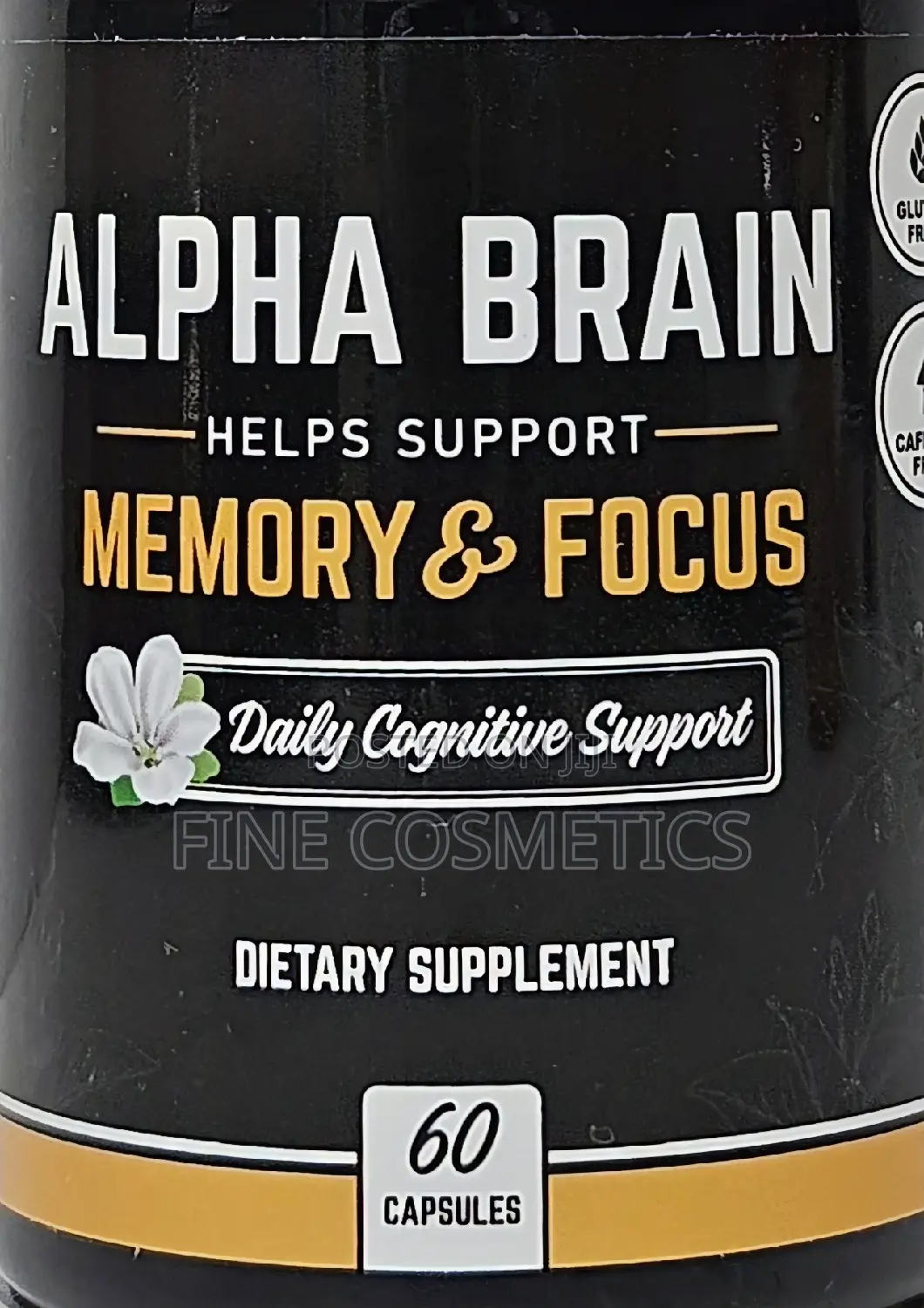 ALPHA BRAIN BOOSTER Memory Loss + Mental Focus Support Pills