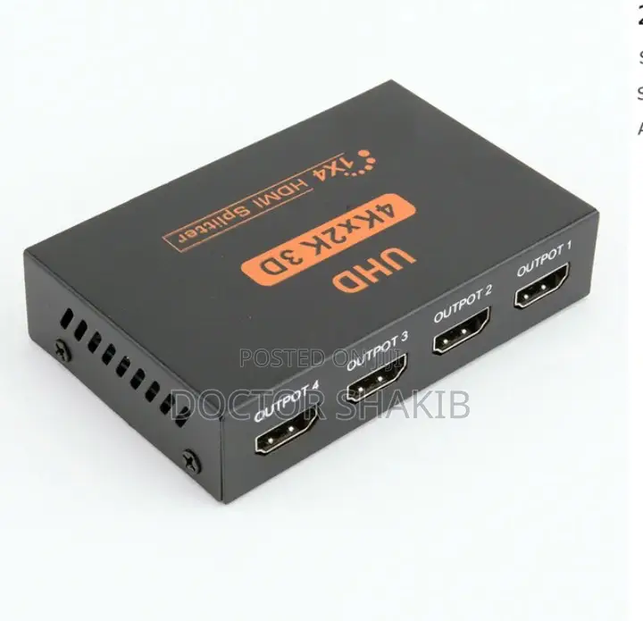 New UHD 1x4 HDMI Splitter