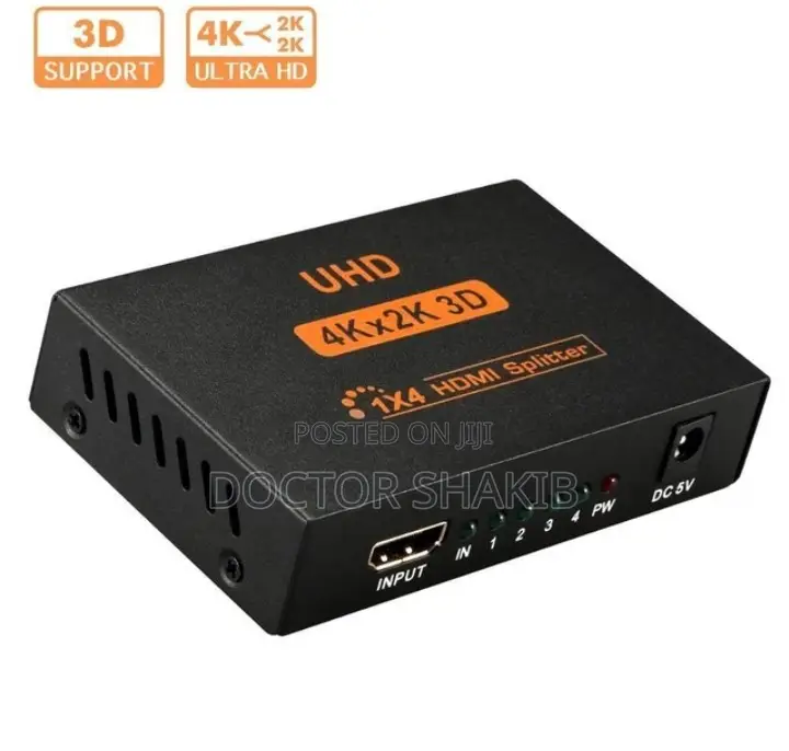New UHD 1x4 HDMI Splitter