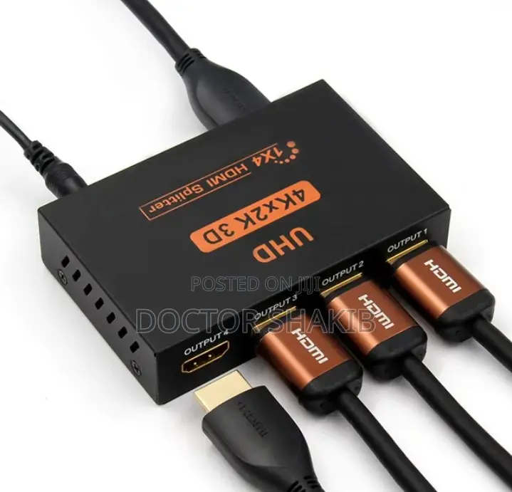 New UHD 1x4 HDMI Splitter