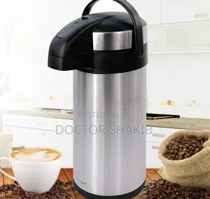Tea/ Coffee Stainless Steel Airpot Vacuum Flask (3L)