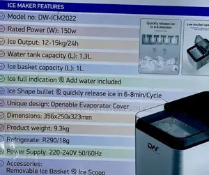 DW "Digiwave" Electric Ice Cube Maker \\ 150w \\ DW-ICM-2022