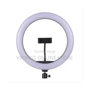 10 Inch Ring Light With No Tripod Stand - White