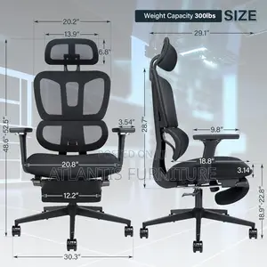 Authentic Office Chair (Black)