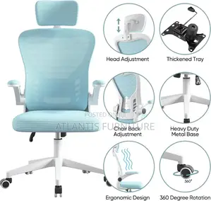 Right Blue Executive Office Chair