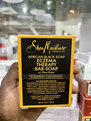 Shea Moisture African Blacksoap Eczema Therapy Bar Soap
