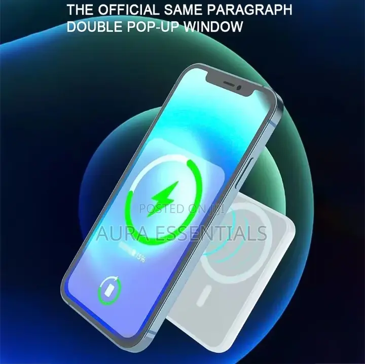 Super Wireless Magnetic Power Bank