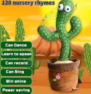 Educational Toy Style Electronic Dance Cactus Toy for Kids