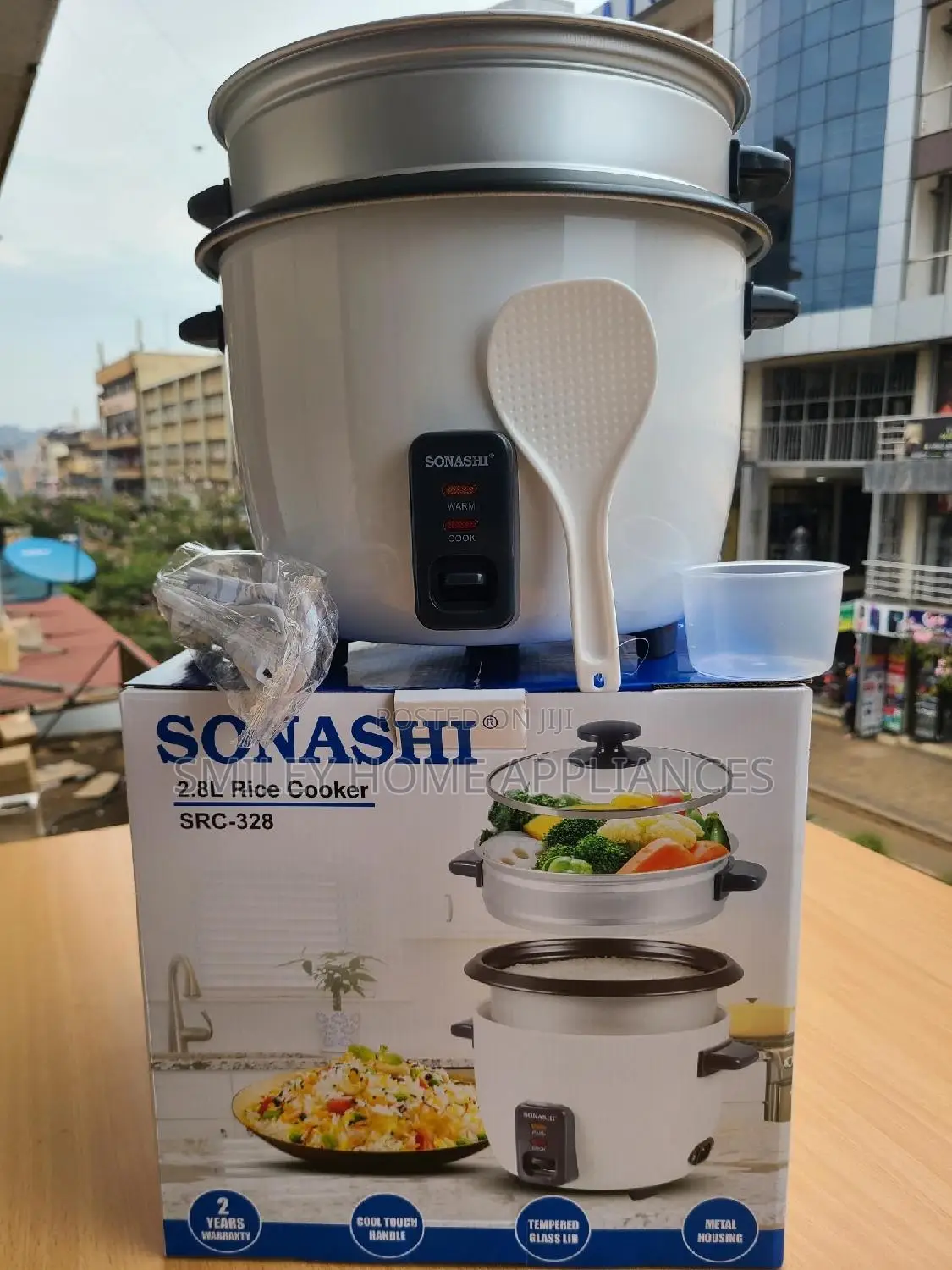 Brand New 2.8ltrs Sonashi Rice Cooker