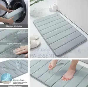 Absorbent Memory Foam Bath Mat