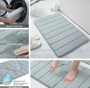 Absorbent Memory Foam Bath Mat