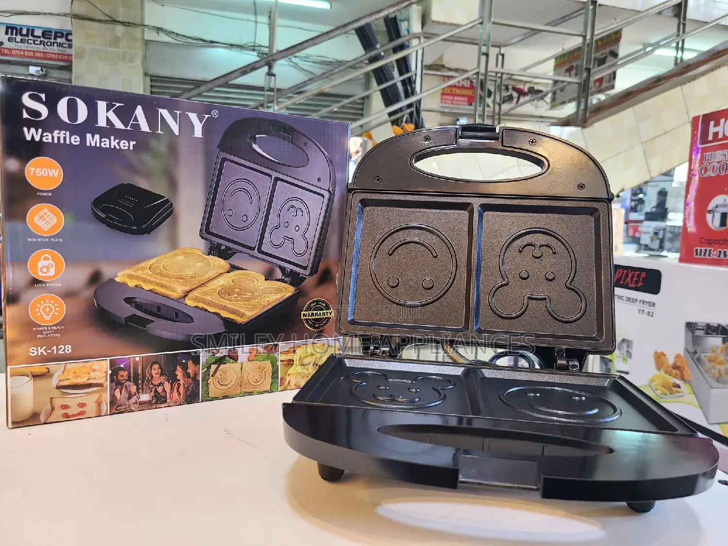 New Arrival Sokany Waffle Maker