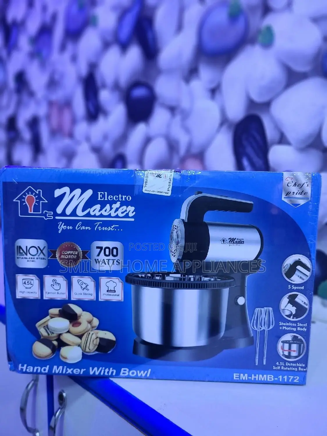 Electro Masters Stand Mixer 4.5ltrs