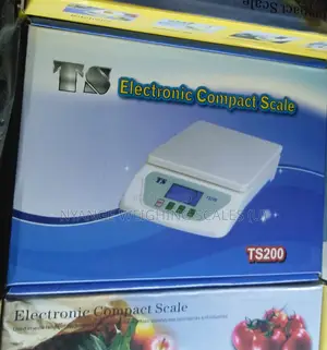 T.S 200 Weighing Scale Compact Weigh Kitchen Weighing Scales 6kg/0.1g