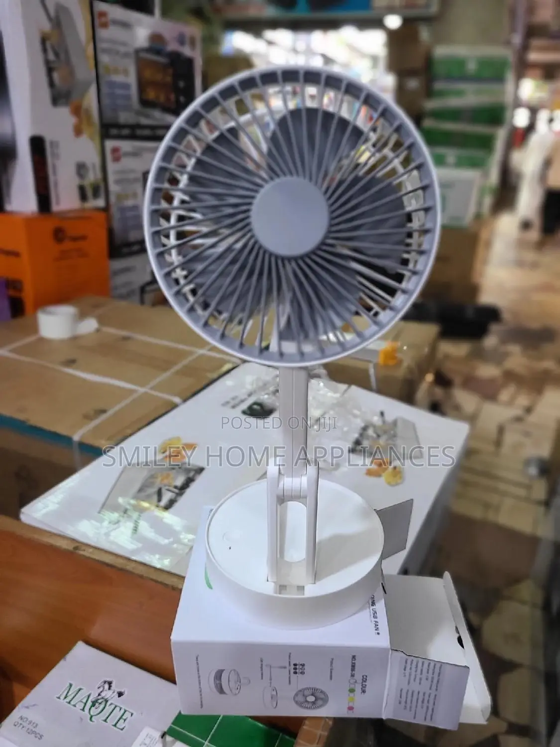 Battery Table Fan