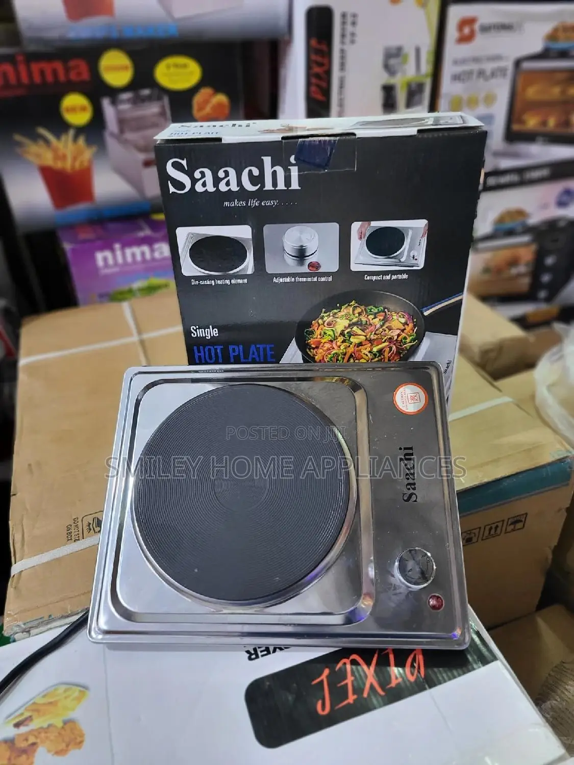 Brand New Saachi Single Hotplate