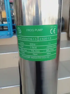 Water Pump Frog Type 110m,76m,49m