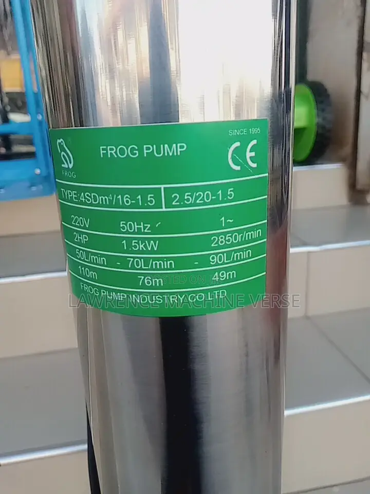 Water Pump Frog Type 110m,76m,49m